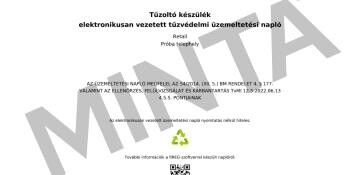 Tűzoltó készülék üzemeltetési napló – működés, szabályok, digitalizáció